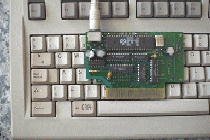 placa que adapta teclados de PC